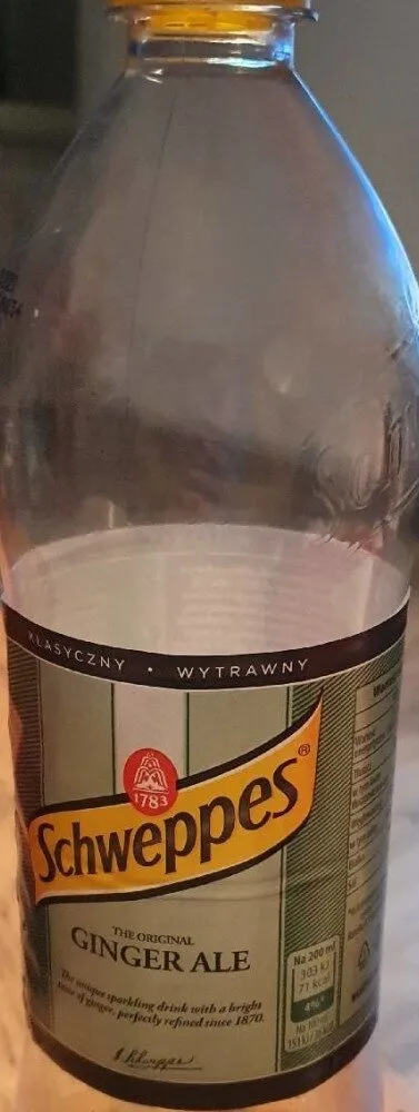Schweppes ginger ale