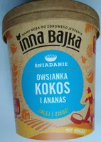 Owsianka kokos i ananas