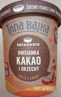 Owsianka kakao i orzechy