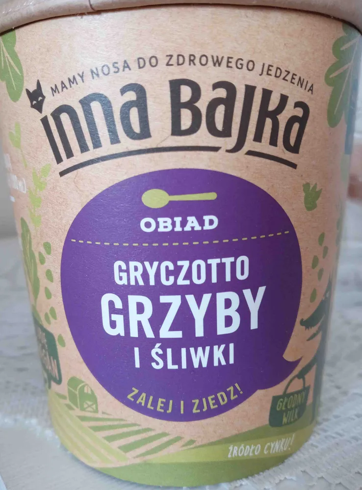 Grczyotto grzyby i śliwki