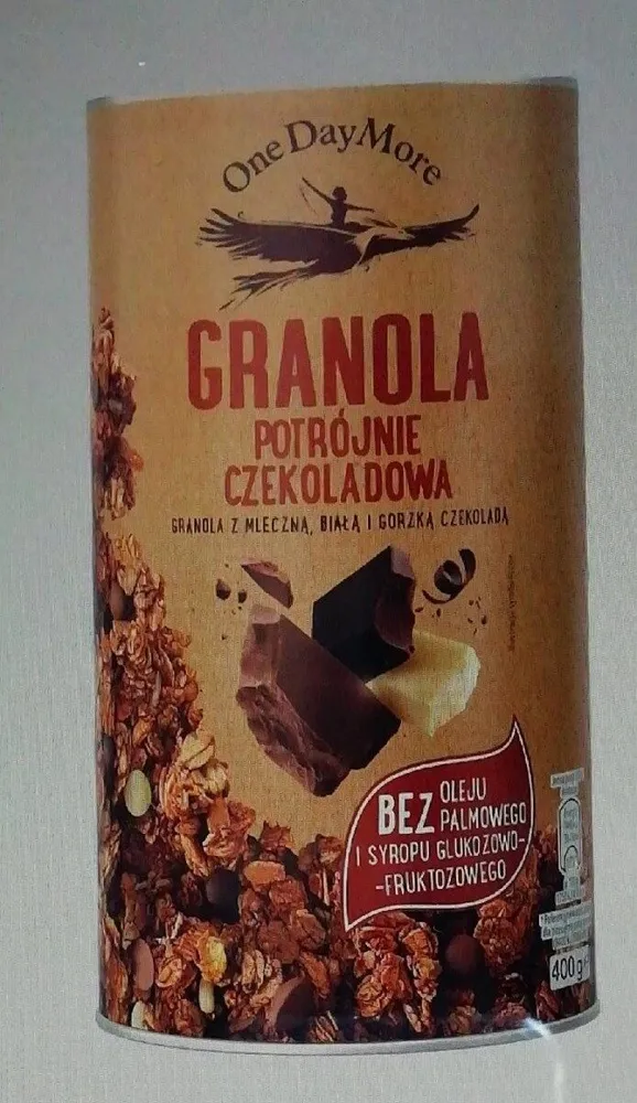 Granola au trois chocolats