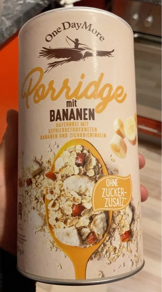Porridge mit Bananen