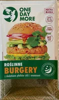 Roślinne burgeryz dodatkiem płatków chili i ananasem