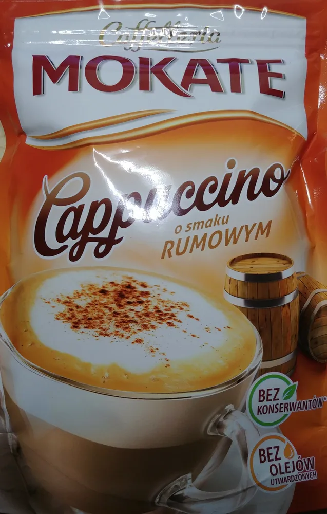 Cappuccino o smaku rumowym