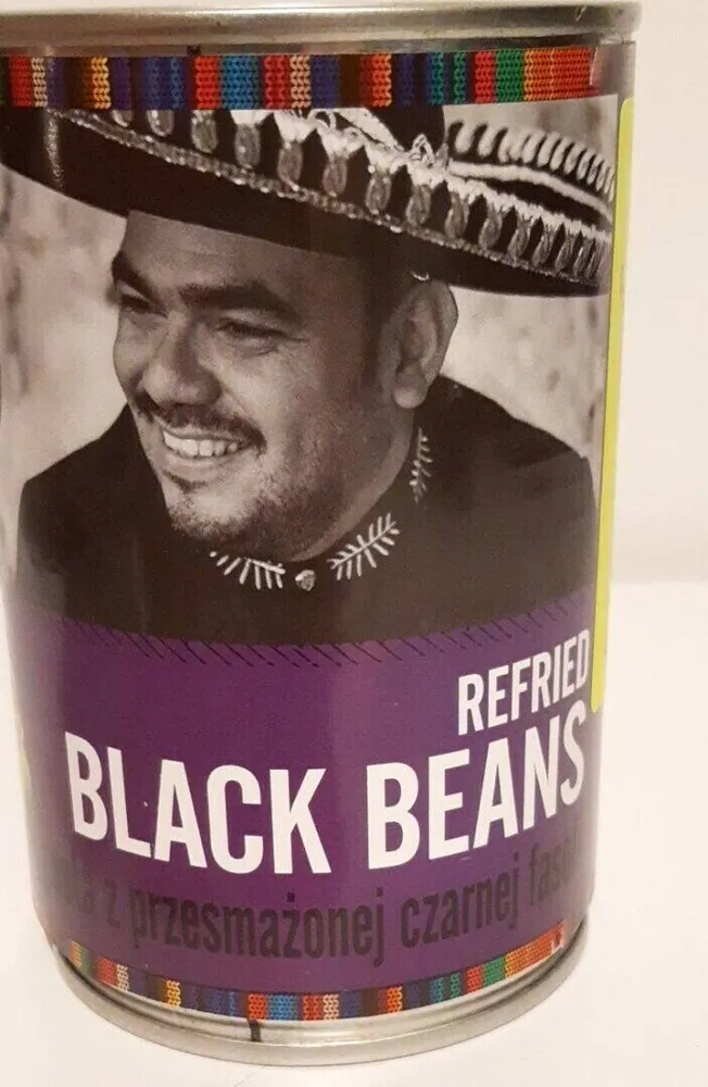 Haricots noirs frits
