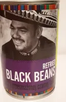 Haricots noirs frits