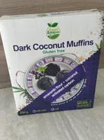 Dark coconut muffins