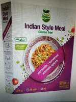 Indian style meal