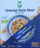 Oriental style meal
