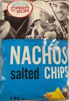 Salted tortilla chips