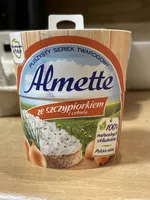 Serek ze szczypiorkiem i cebulą