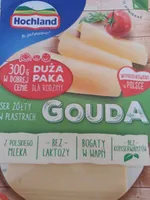 Ser żółty w plastrach Gouda