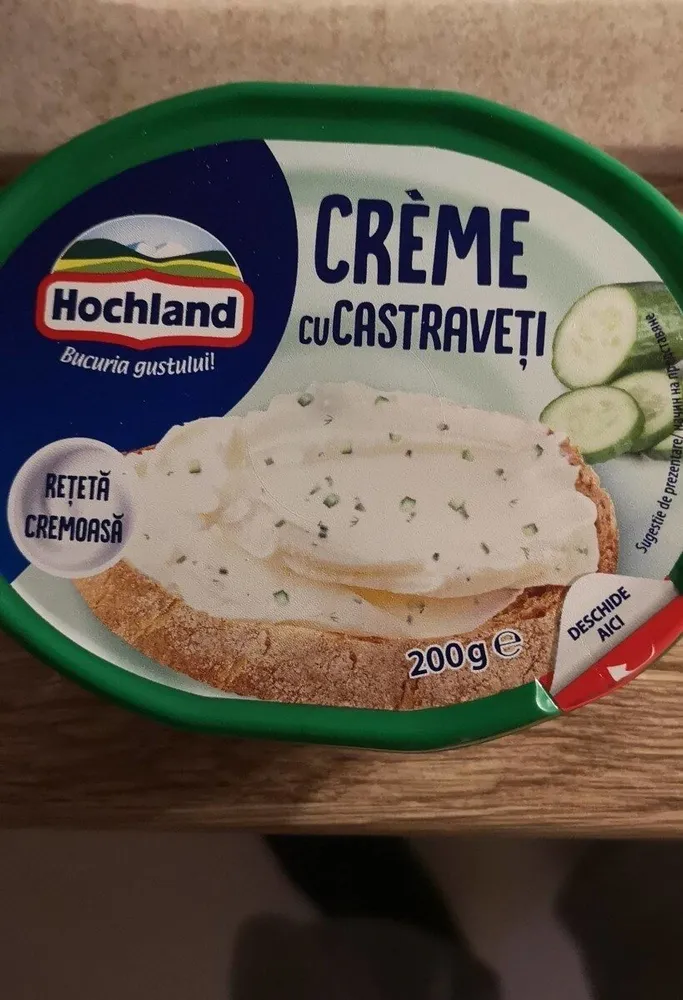 Hoch creme castraveți