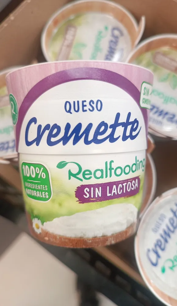 Realfooding sin lactosa