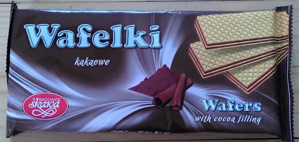 Wafelki kakaowe