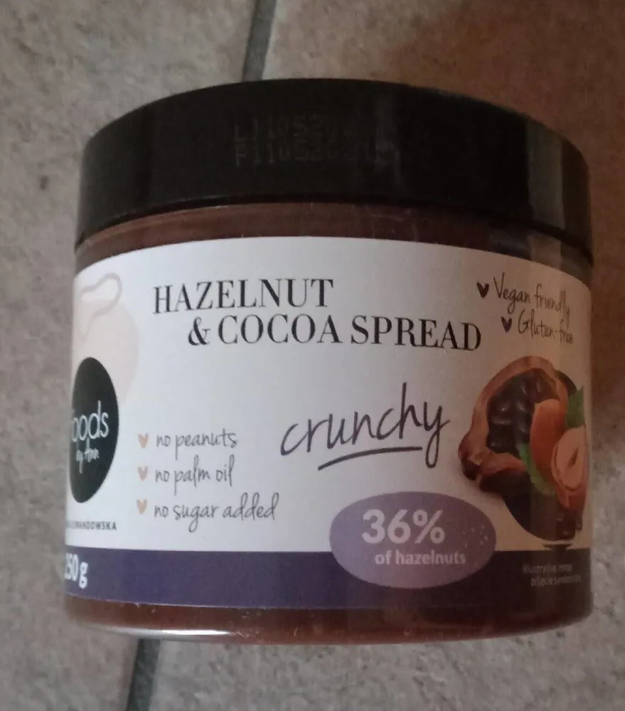 Hazelnut & Cocoa spread crunchy