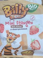 Mini Stangen mit Hirse Erdbeergeschmack
