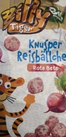 Knusper Reisbällchen Rote Beete