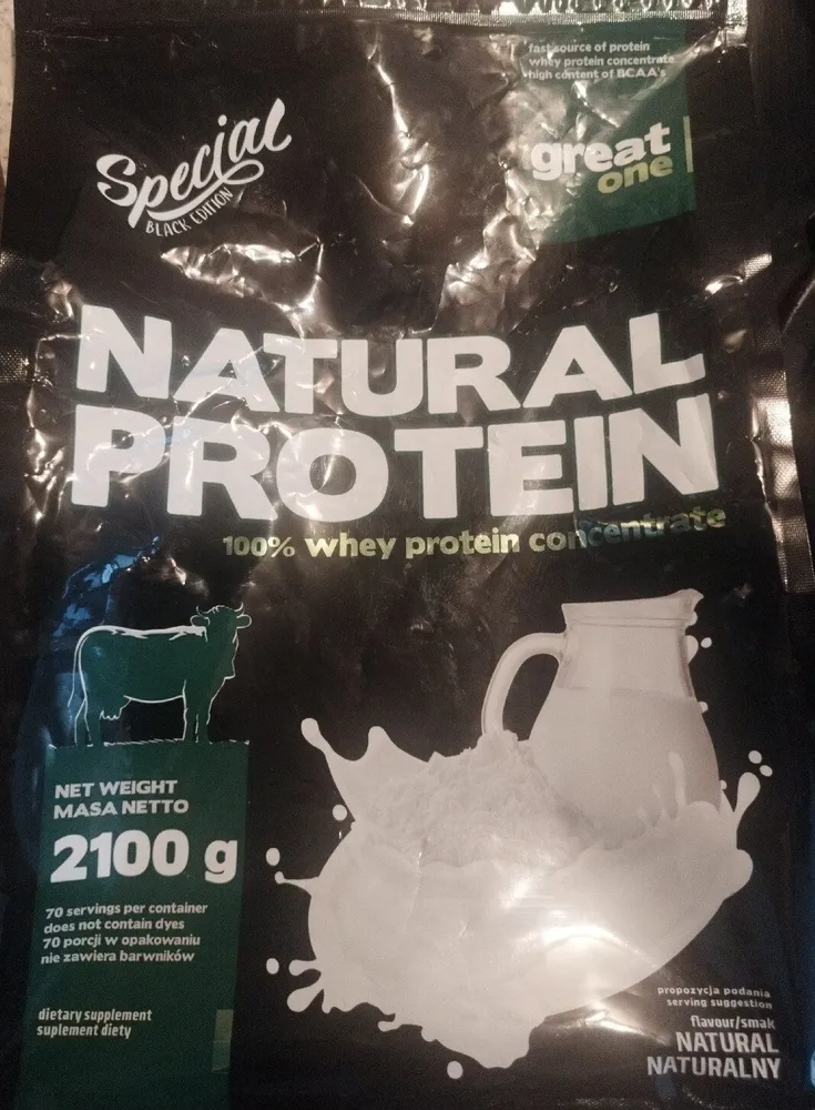 Natural Protein 100% whey concentrate