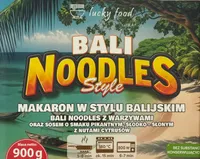 Bali Noodles z warzywami oraz sosem o smaku pikantnym, słodko-słonym z nutami cytrusów