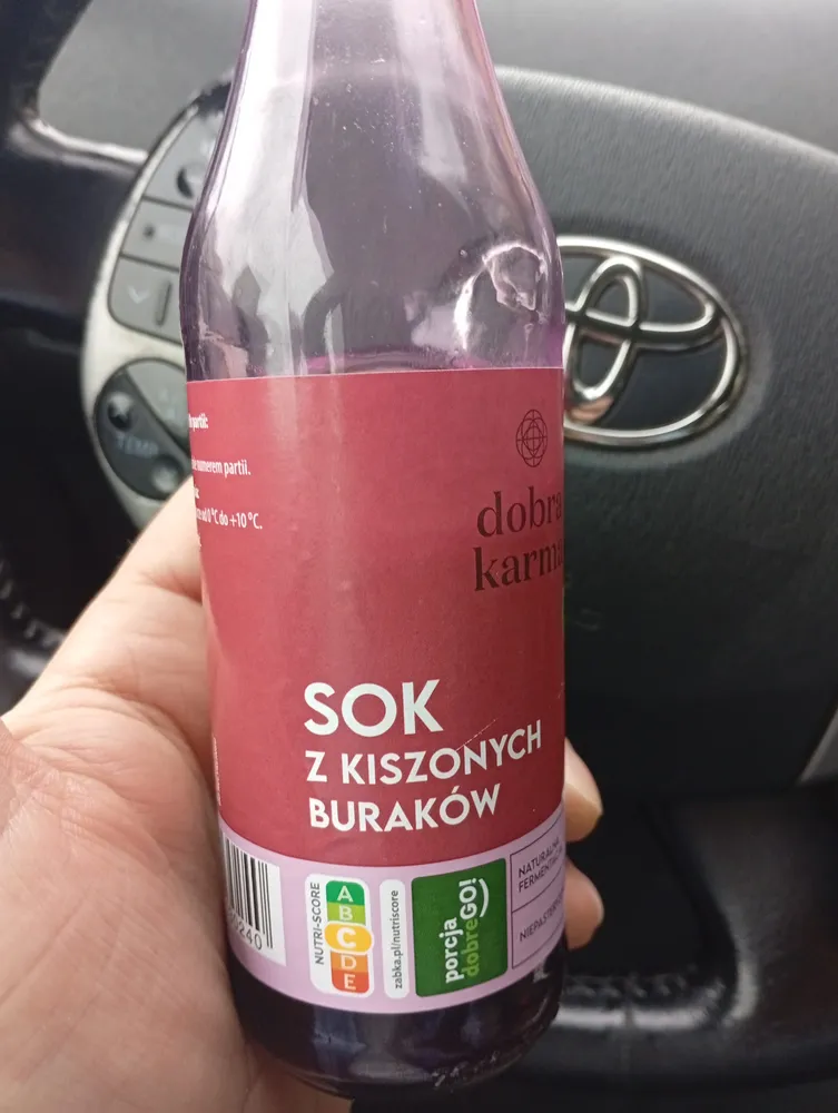 Sok z kiszonych buraków