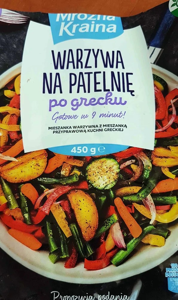 Warzywa na patelnię po grecku