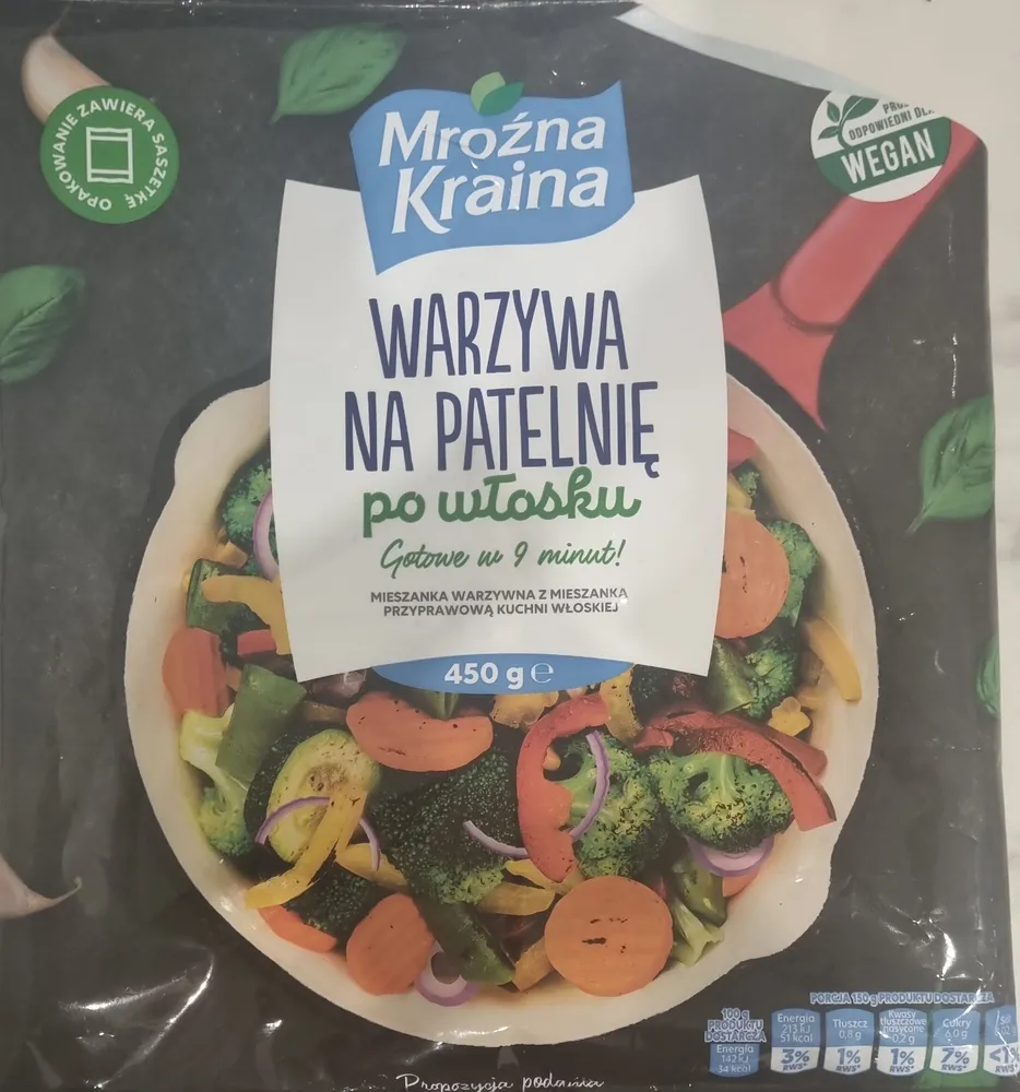 Warzywa na patelnię po włosku