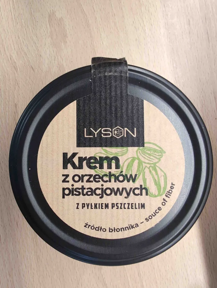 Krem z orzechów pistacjowych