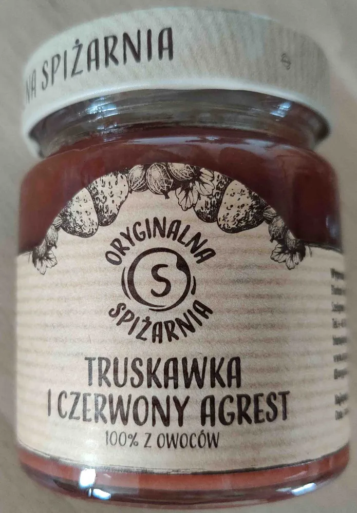 Truskawka i czerwony agrest