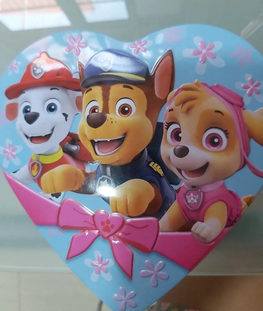 Lata corazon con gelatina