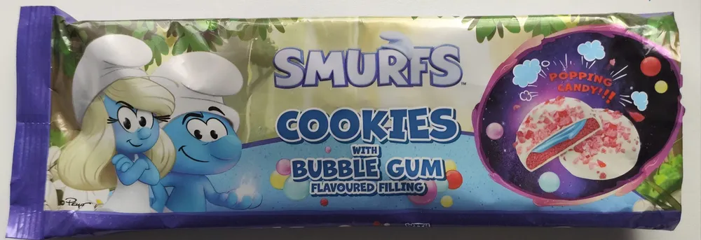 Cookies Bubble Gum Flavoured Filling