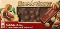 Nussbeisser czekolada mleczna z całymi orzechami laskowymi
