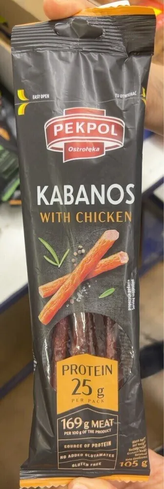 Kabanos desiņas ar vistu