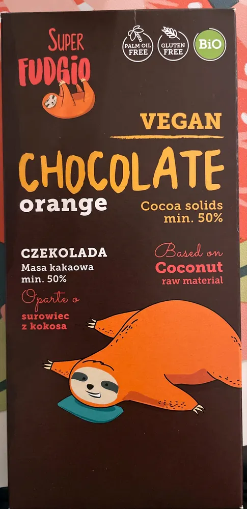 Vegan chocolate orange