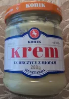 Krem z gorczycy z miodem