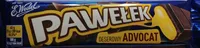 Dark chocolate bar with advocaat flavour (contains alcohol) 2,4 %.