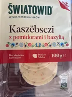 Ser kaszubski z pomidorami i bazylią