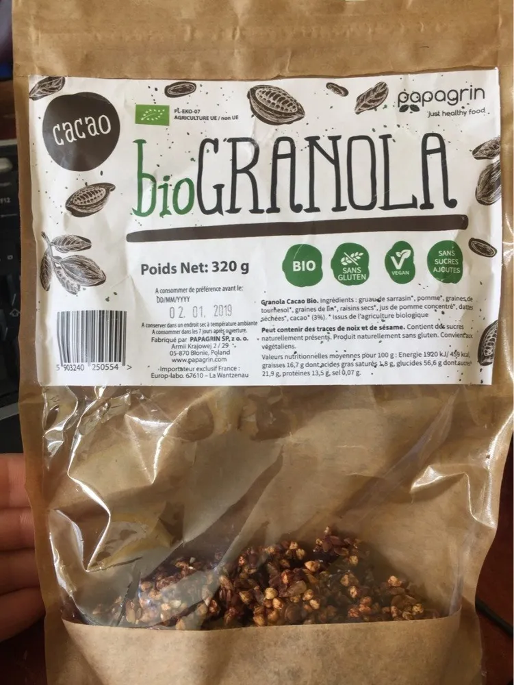 BioGRANOLA Cacao
