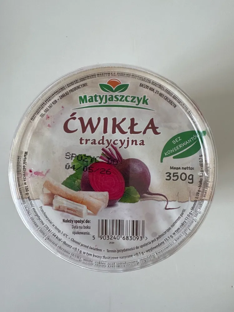 Ćwikła Tradycyjna