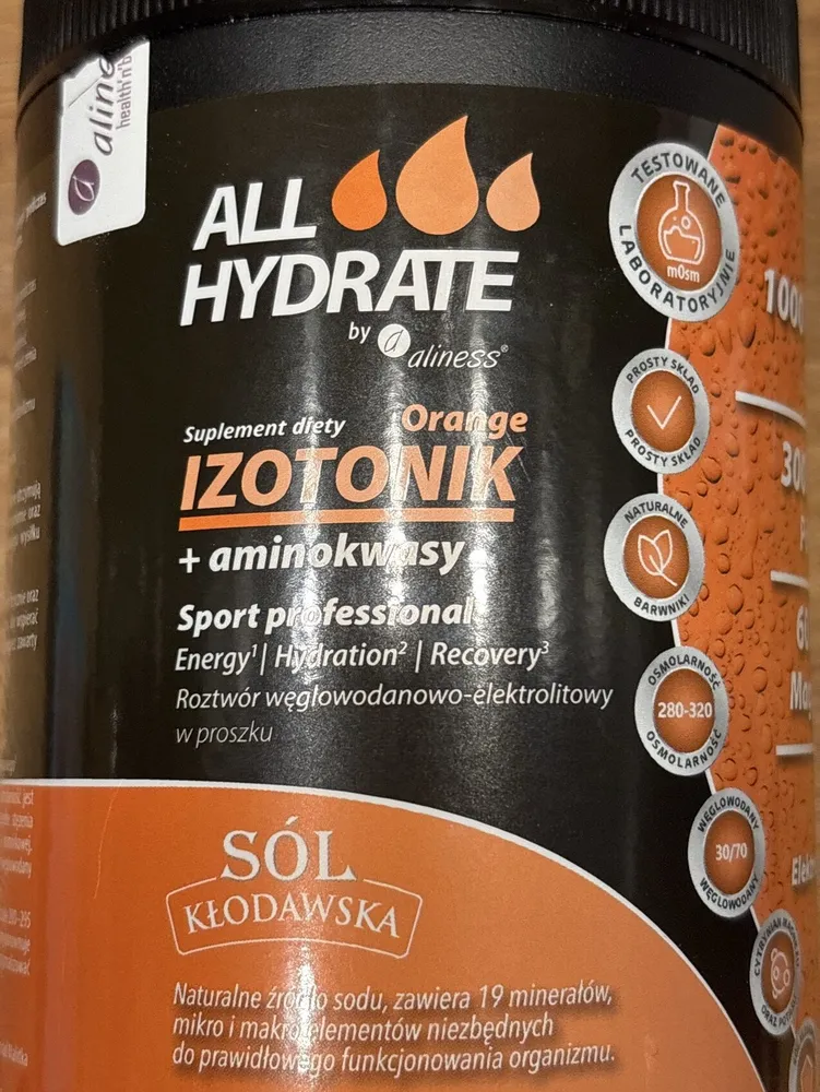 Izotonik + Aminokwasy