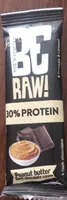 BeRAW 30% protein peanut butter dark chocolate cover