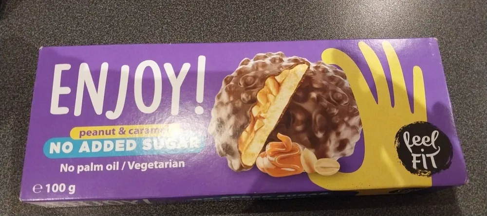 Enjoy! Peanut And Caramel Cookie