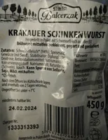 Krakauer Schinkenwurst