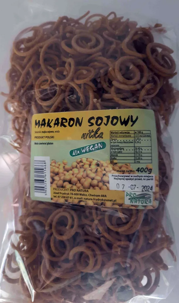 Makaron sojowy nitka