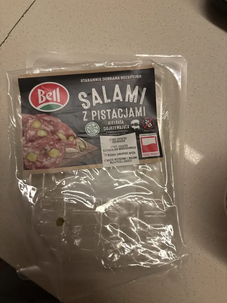 Salami Z Pistacjami