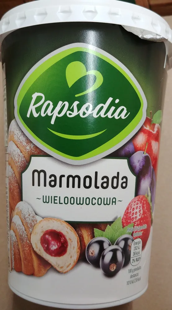 Marmolada wielowocowa