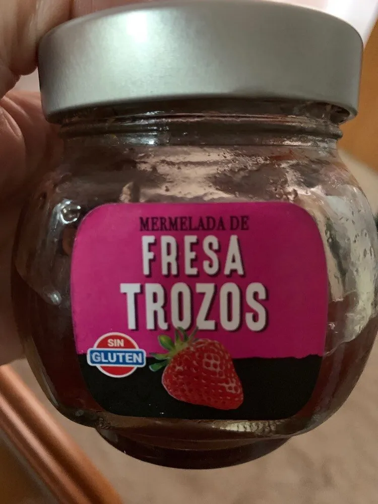 Mermelada de fresa a trozos