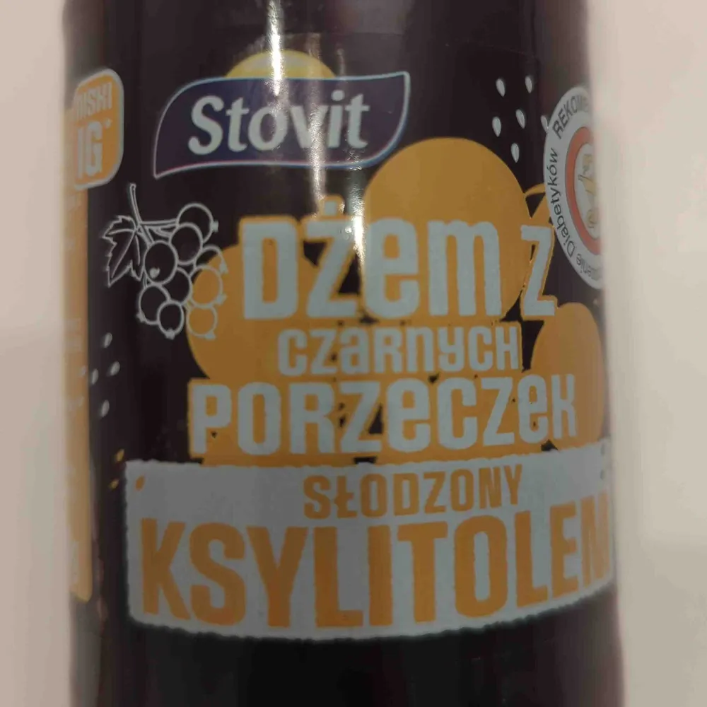 Dżem z czarnych porzeczek