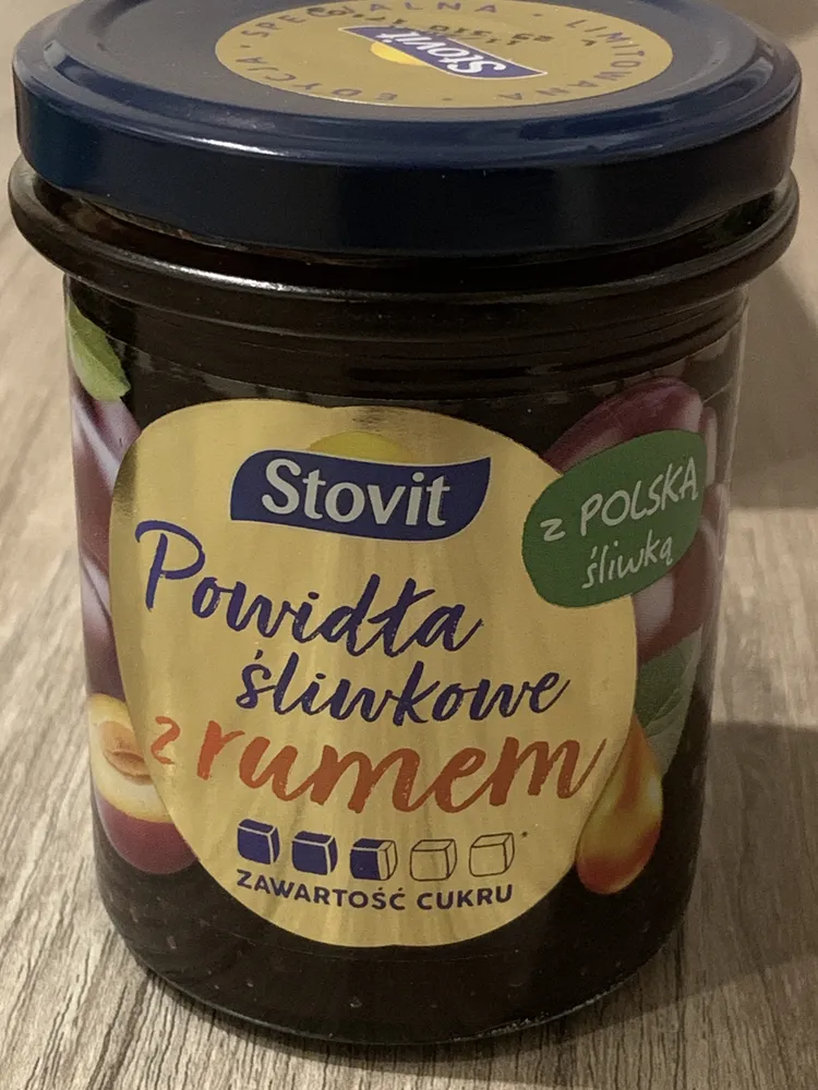 Powidła śliwkowe z rumem