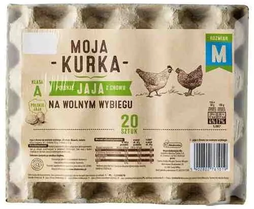 20 Polskich Jaj z Chovu na Wolnym Wybiegu
